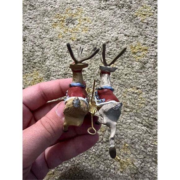 Hallmark Keepsake Comet & Cupid Reindeer Ornament 3rd Of 5 Ornament - Picture 6 of 7